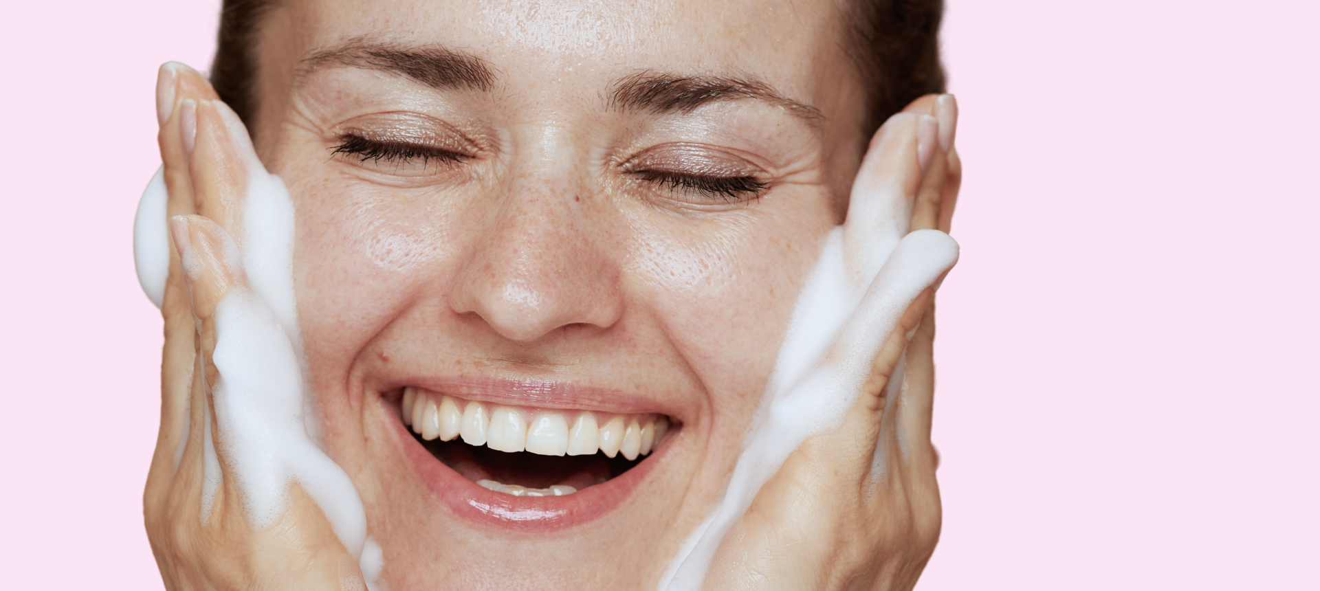 Applying Ziva Beauty PorePerfect Rose Cleanser on melanin-rich acne-prone skin — natural pore-clearing skincare Malaysia