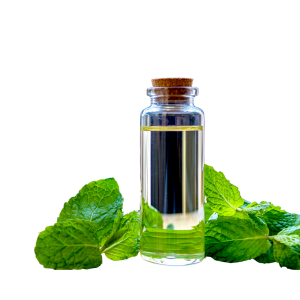 Pepper mint essential oil for a gentle cleansing foaming product