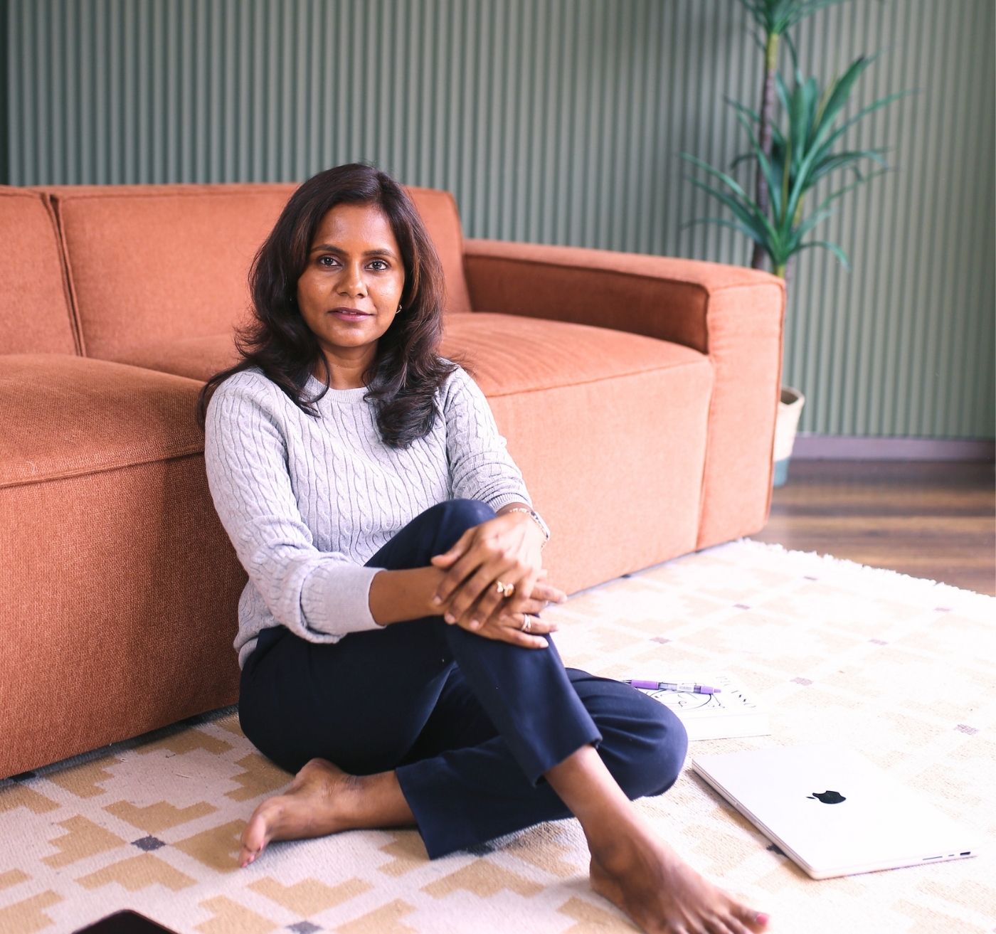 Charulatha, South Asian skincare formulator and founder of Ziva Beauty — natural skincare for melanin-rich skin Malaysia