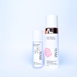 Ziva Beauty Dual Pack — PorePerfect Rose Cleanser and Rose Peptide Moisturiser large size for melanin-rich skin Malaysia Singapore