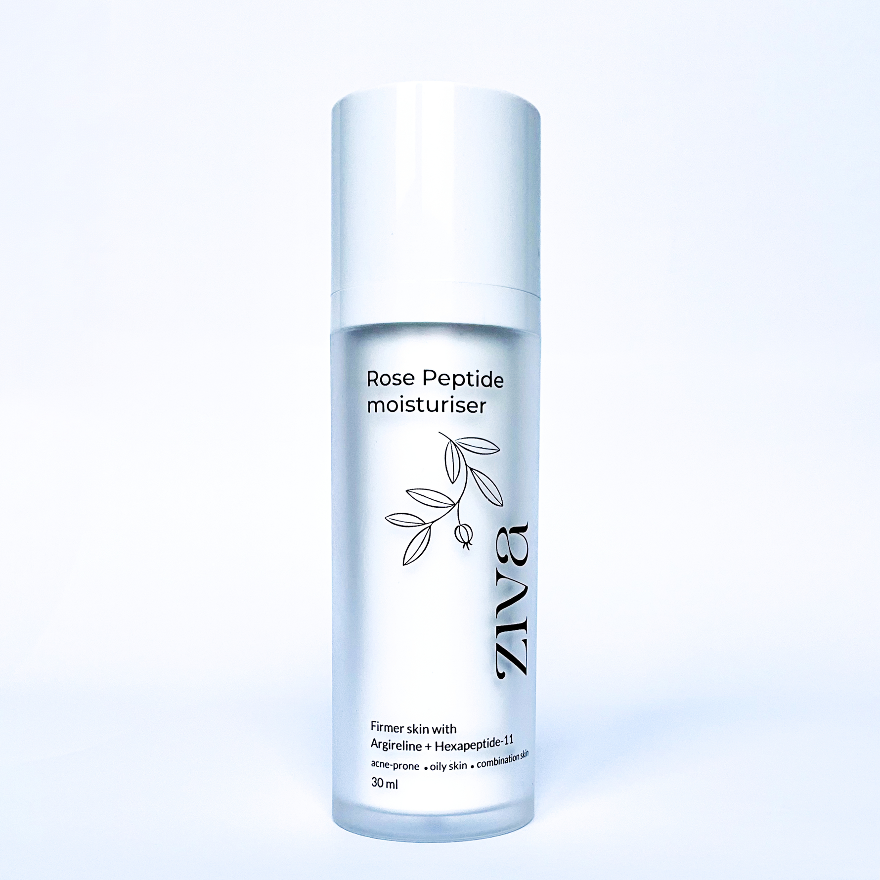 Melanin-rich skin before and after Ziva Beauty Peptide Moisturiser — reduced pigmentation firmer skin Malaysia Singapore