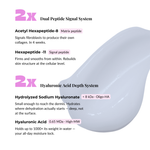 Ziva Beauty Rose Peptide Moisturiser front label — natural peptide anti-ageing skincare for melanin-rich skin Malaysia