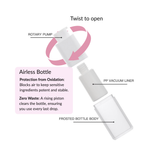 Ziva Beauty Rose Peptide Moisturiser packaging and how to use it